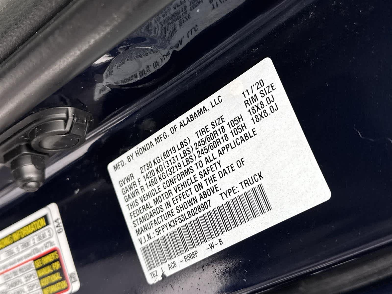 Thumbnail: 2020 Honda Ridgeline - 32