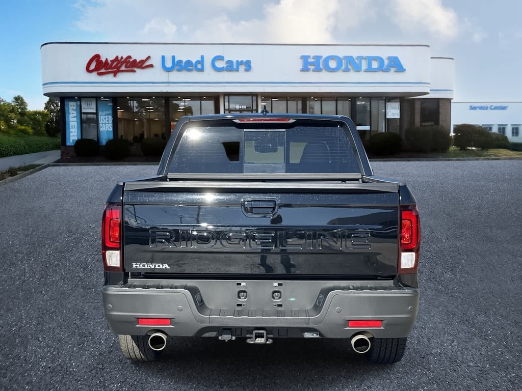 Certified 2025 Honda Ridgeline Black Edition Truck Crew Cab