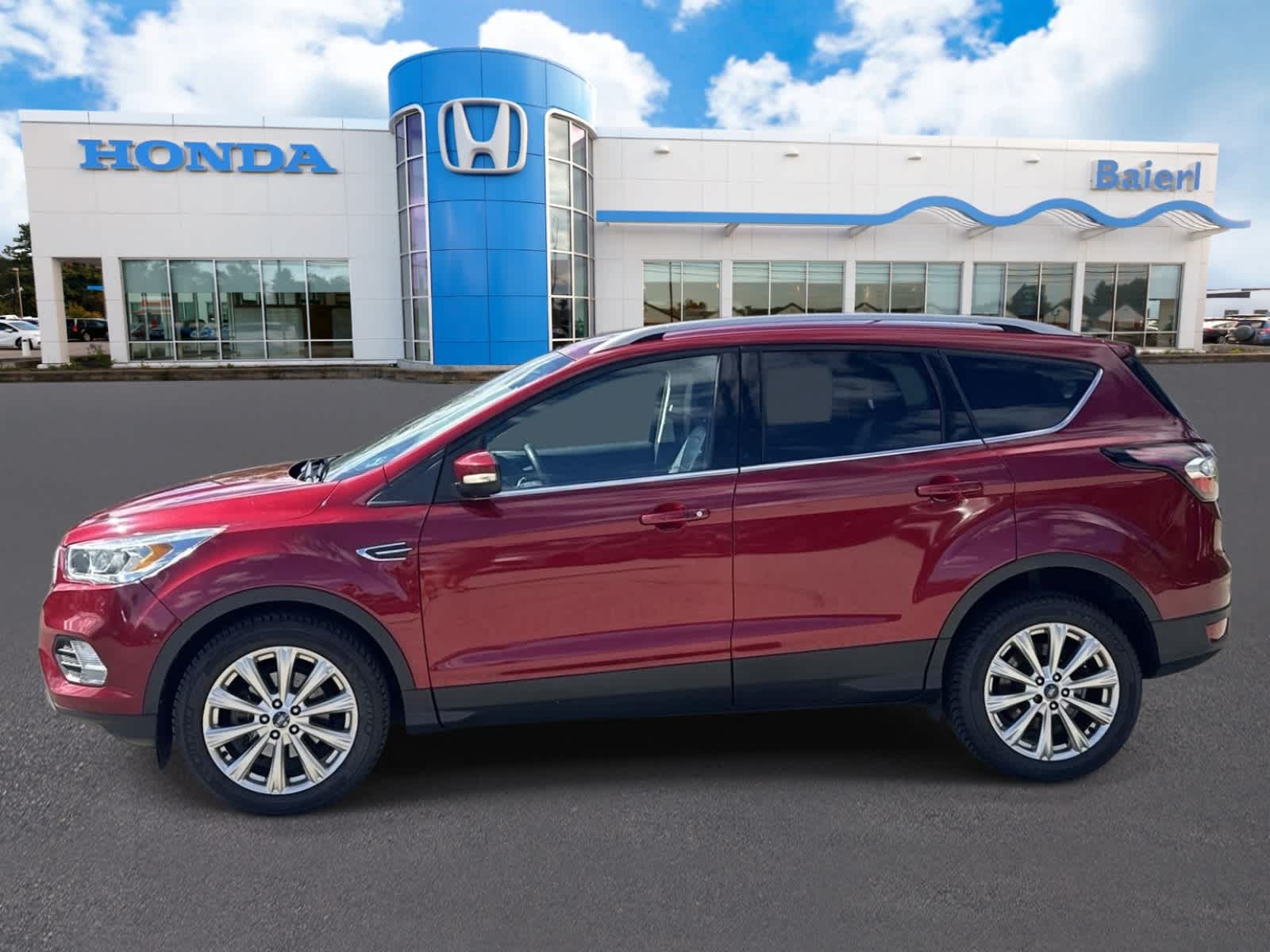 Used 2017 Ford Escape Titanium with VIN 1FMCU0JD7HUA59355 for sale in Wexford, PA