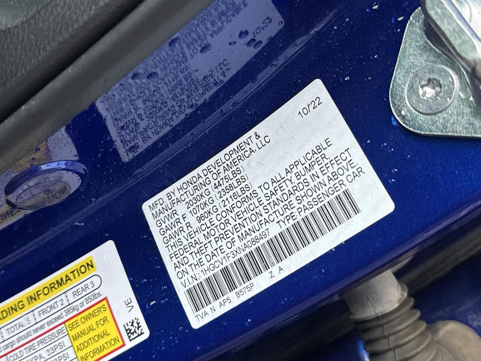 Thumbnail: 2022 Honda Accord - 32