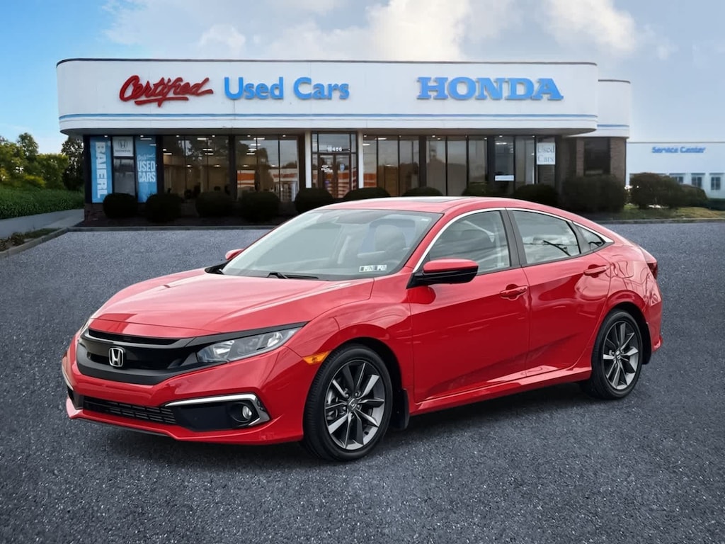 Used 2019 Honda Civic EX Sedan