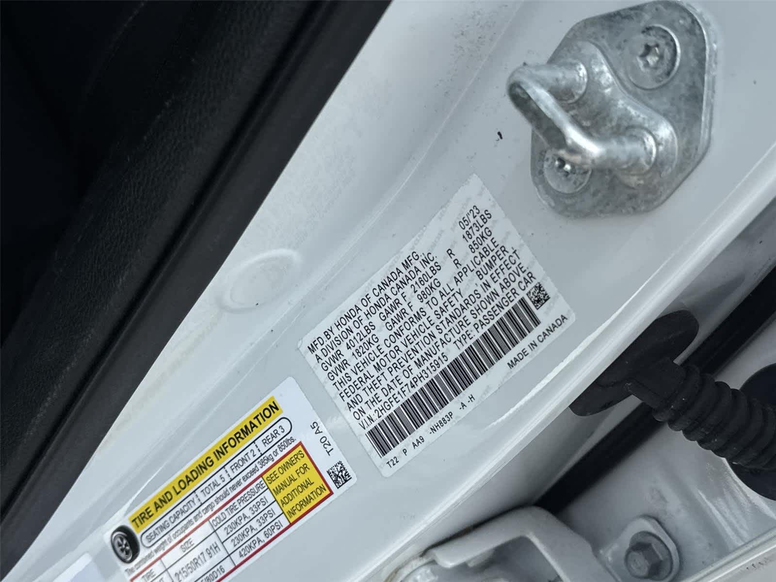 Thumbnail: 2023 Honda Civic - 34