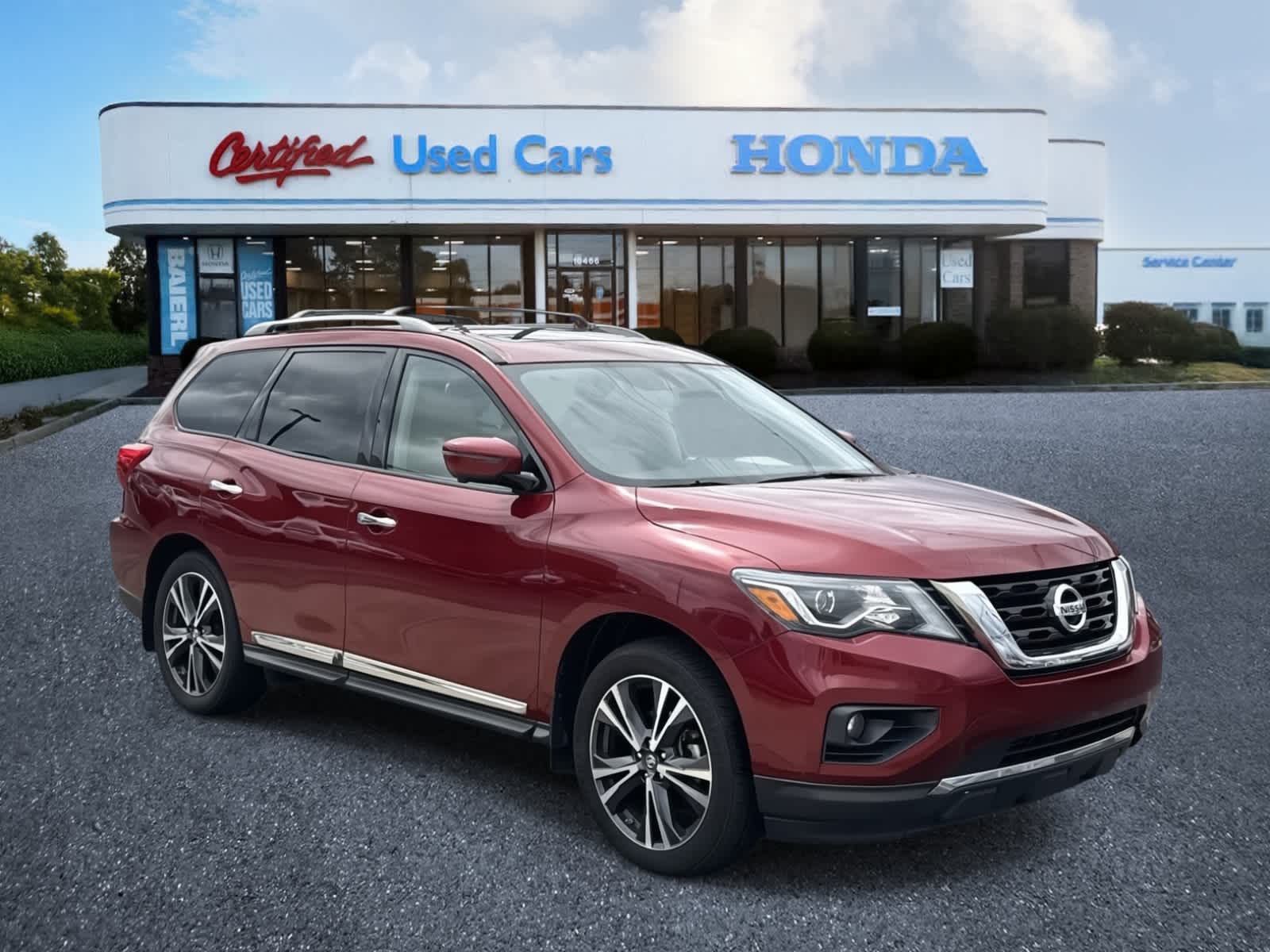 2018 Nissan Pathfinder Platinum 7