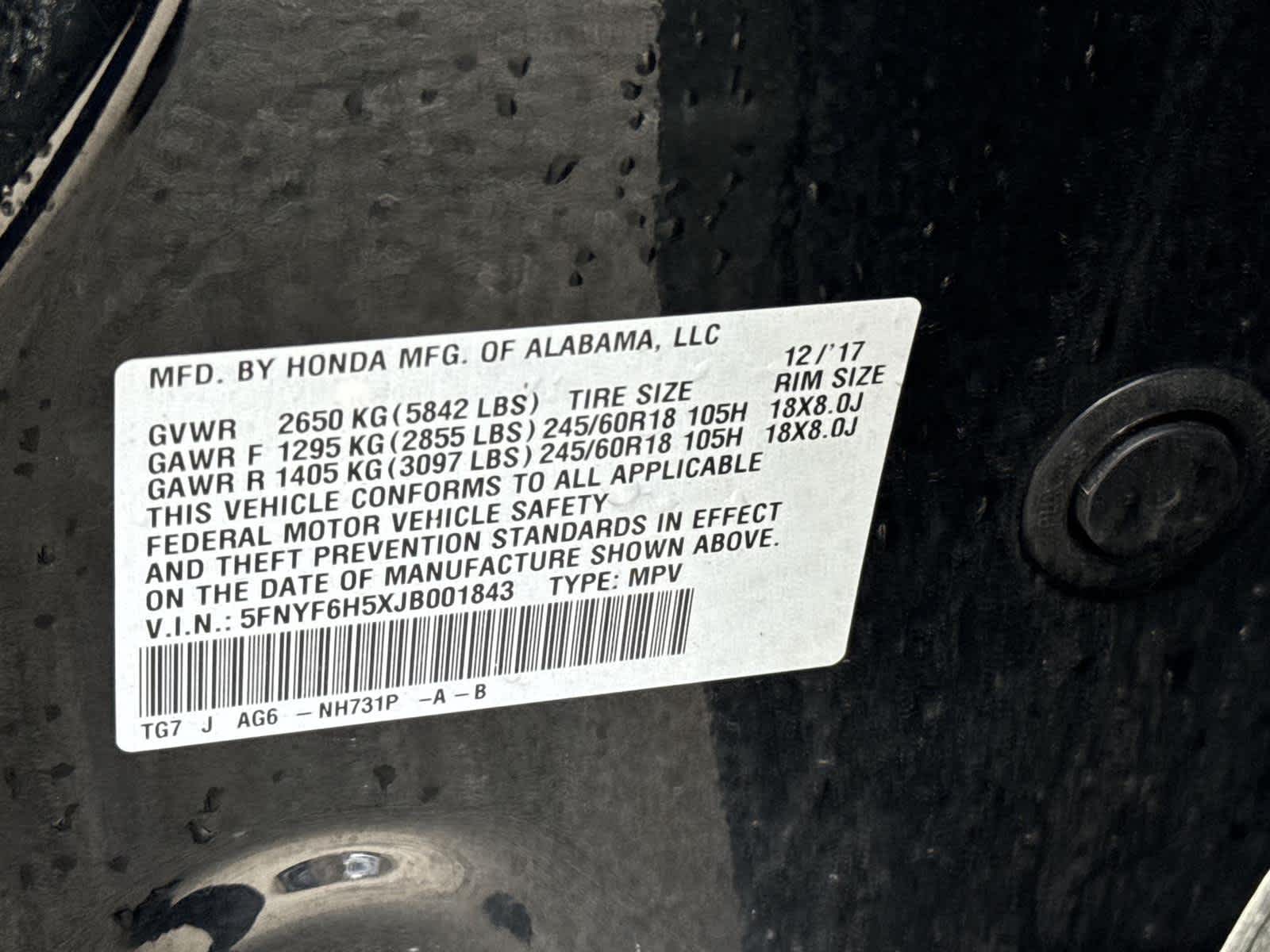 Thumbnail: 2018 Honda Pilot - 31