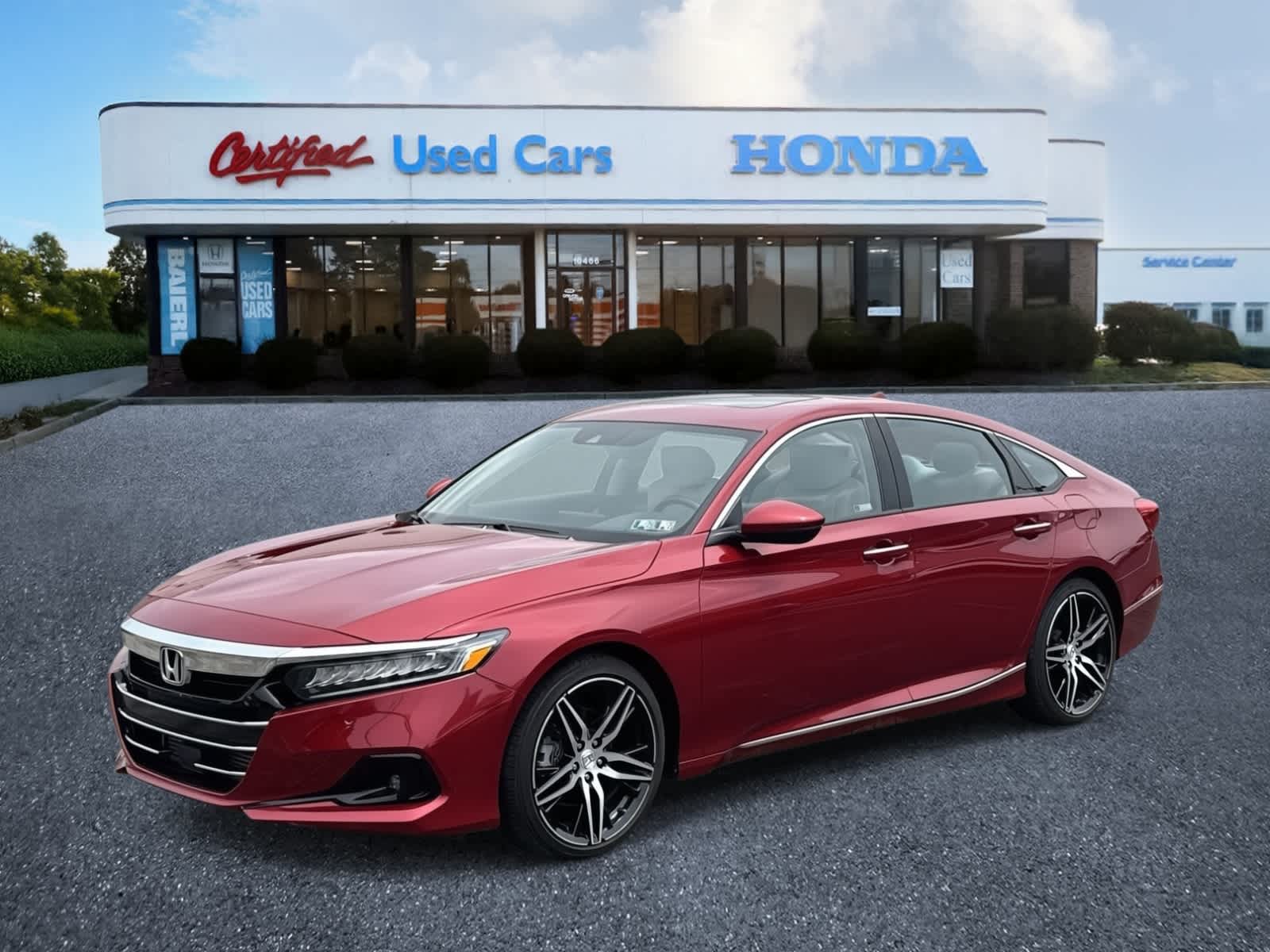 2021 Honda Accord Touring Hero Image