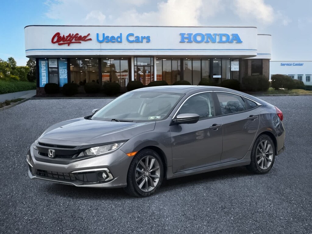 Used 2020 Honda Civic EX-L Sedan