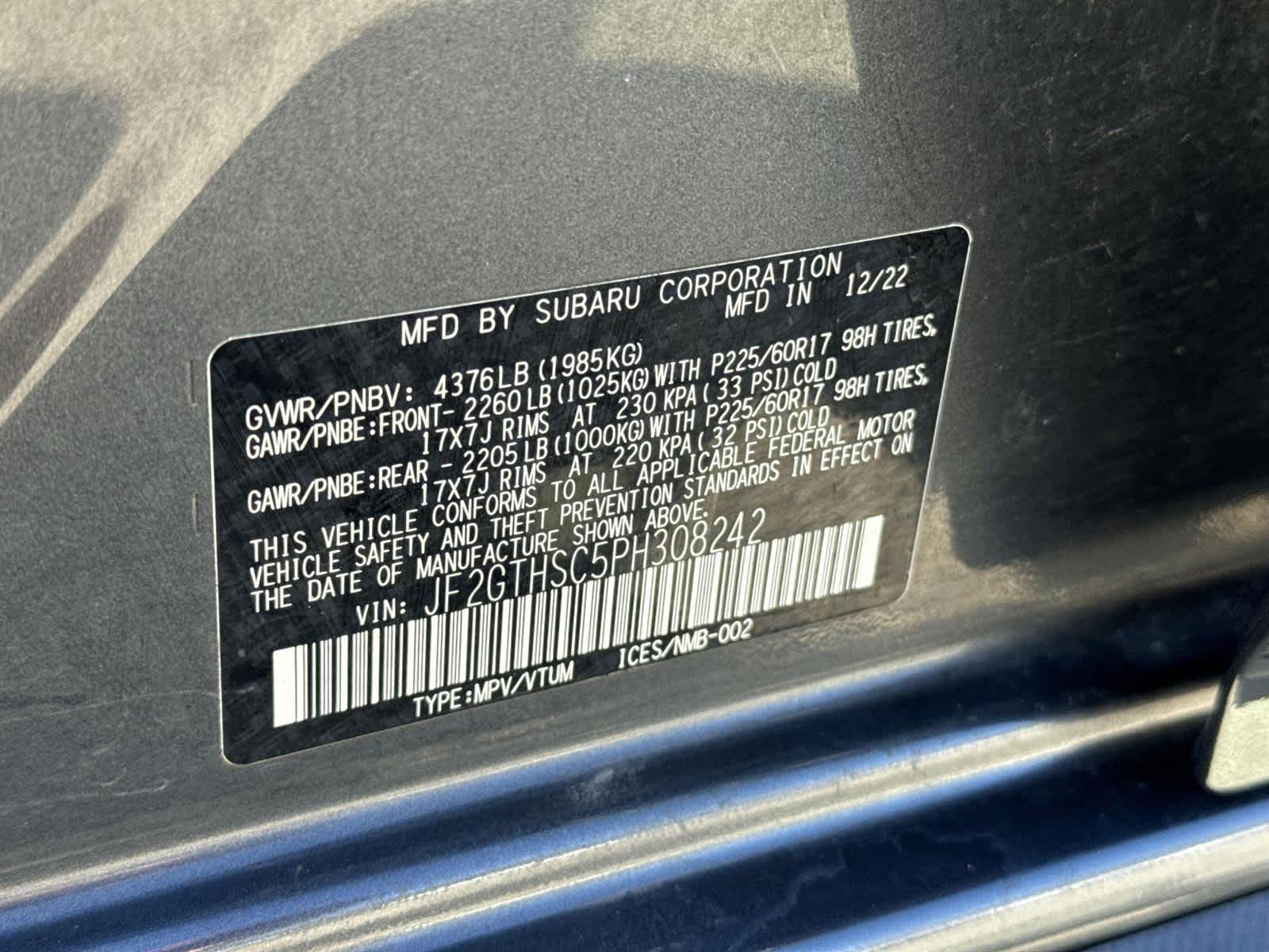 Thumbnail: 2023 Subaru Crosstrek - 32