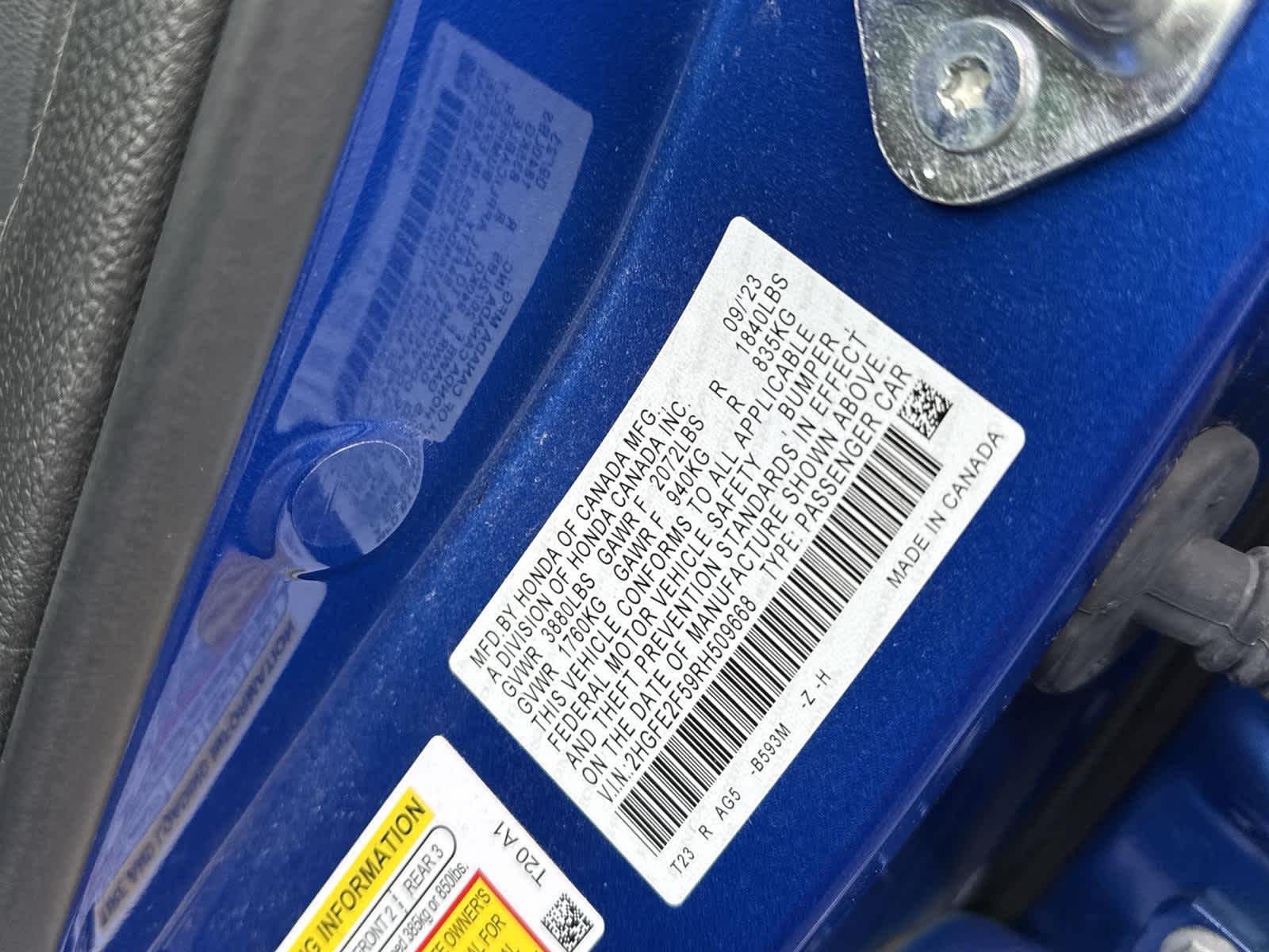 Thumbnail: 2024 Honda Civic - 32