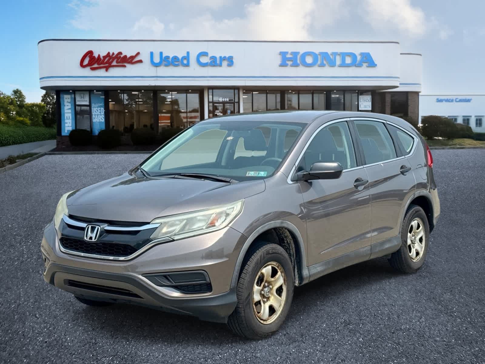 Used 2015 Honda CR-V LX with VIN 5J6RM4H3XFL001157 for sale in Wexford, PA
