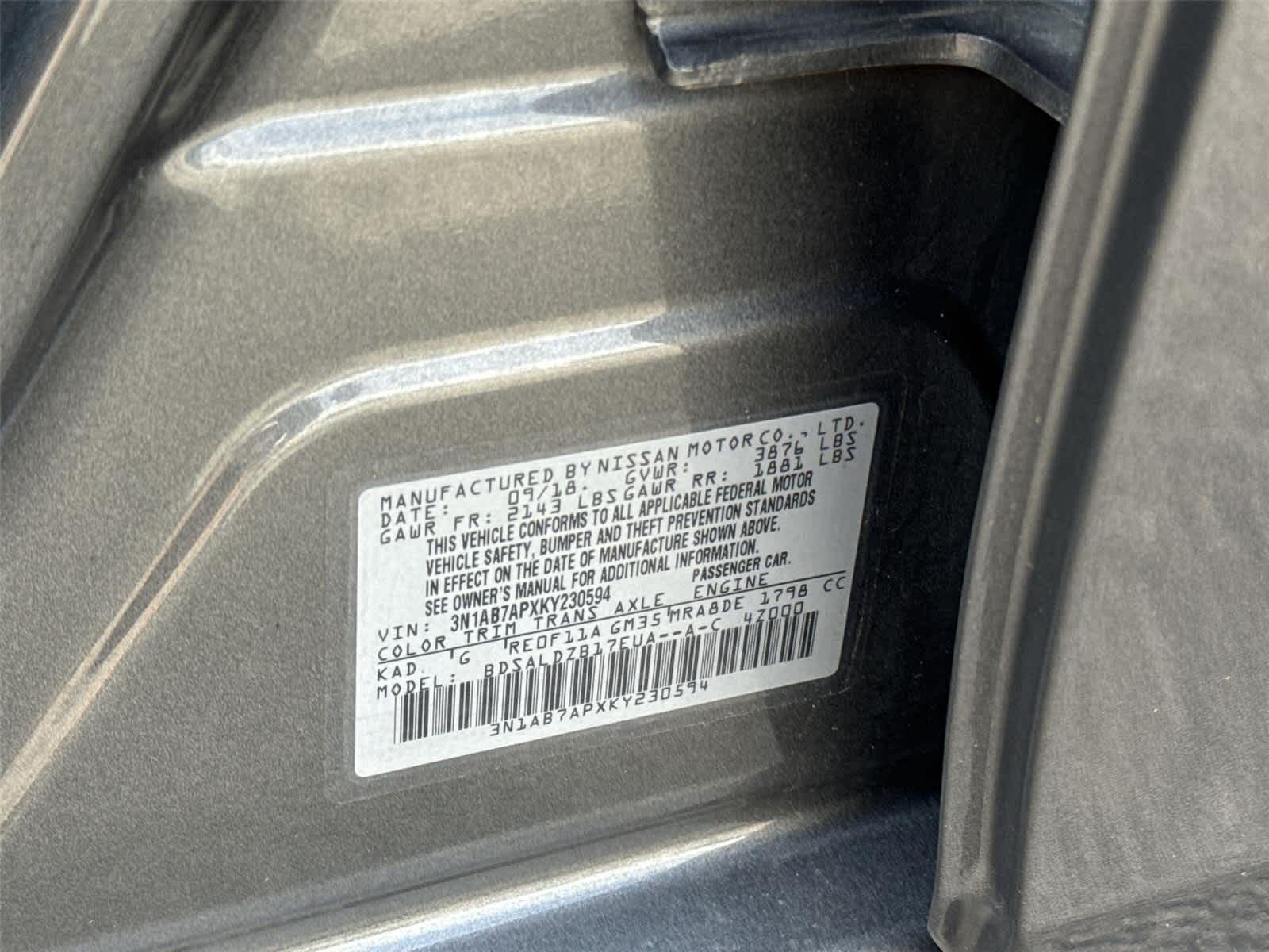 Thumbnail: 2019 Nissan Sentra - 33