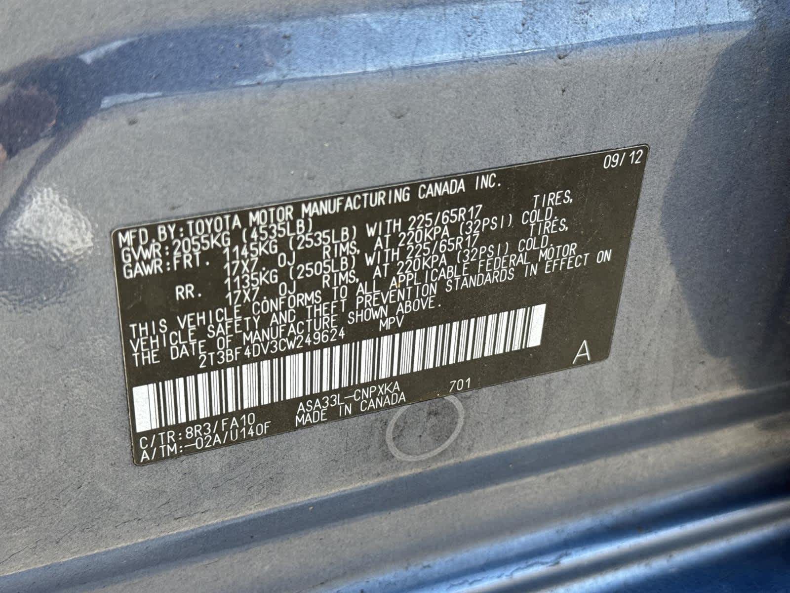 Thumbnail: 2012 Toyota RAV4 - 30