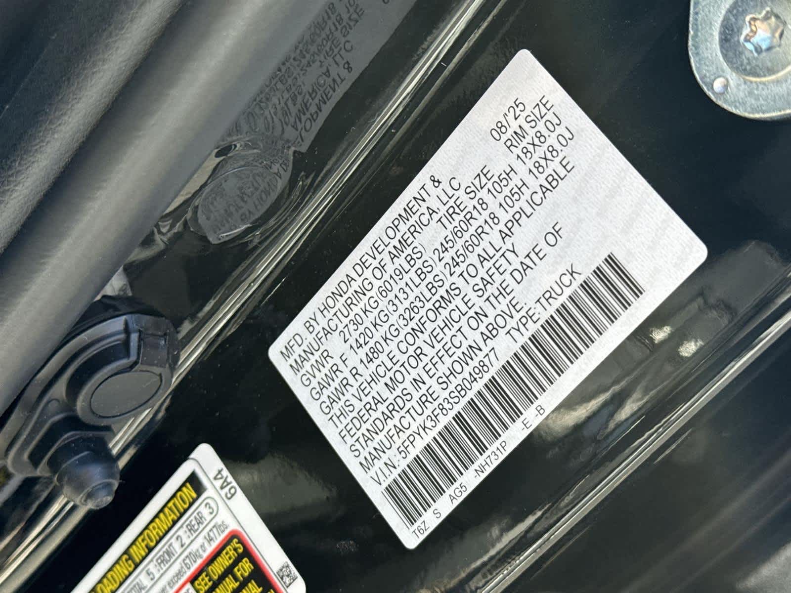 Thumbnail: 2025 Honda Ridgeline - 32