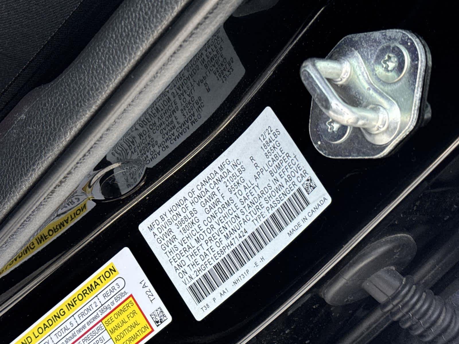 Thumbnail: 2023 Honda Civic - 34