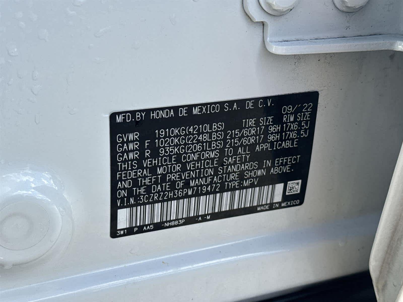 Thumbnail: 2023 Honda HR-V - 32