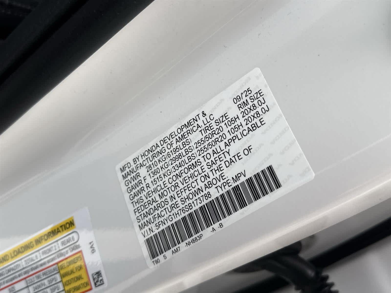 Thumbnail: 2025 Honda Pilot - 33