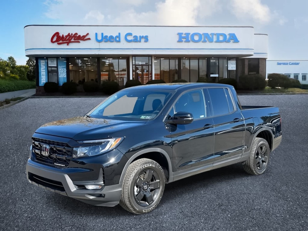 Certified 2026 Honda Ridgeline Black Edition Truck Crew Cab