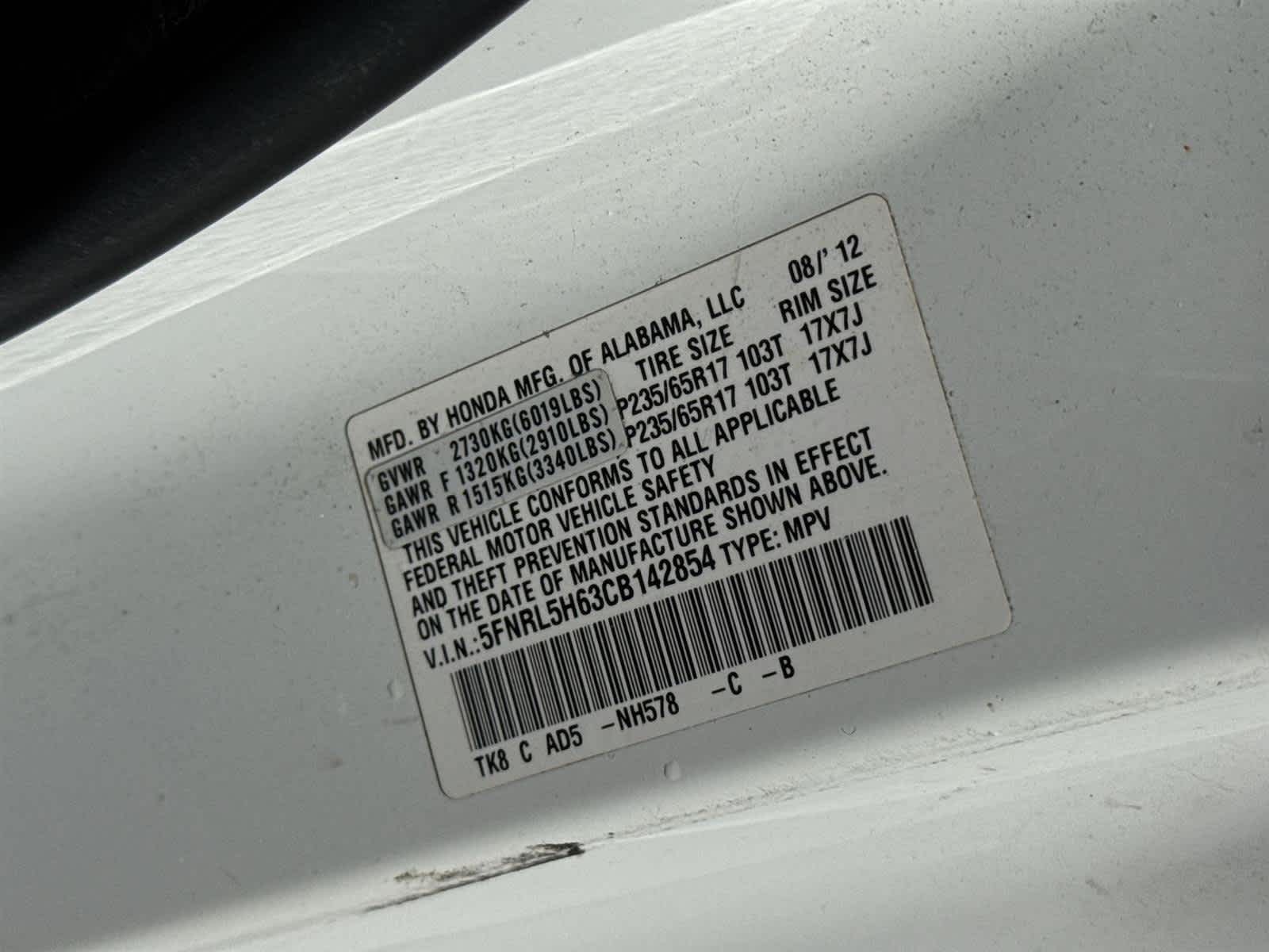 Thumbnail: 2012 Honda Odyssey - 32