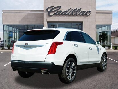 New 2019 Cadillac Xt5 Suv Premium Luxury Crystal White Tricoat For
