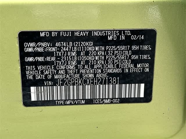 Thumbnail: 2014 Subaru XV Crosstrek - 19