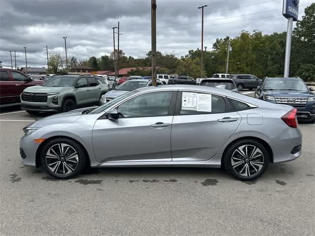 Used 2016 Honda Civic EX-T with VIN 19XFC1F39GE025246 for sale in Pittsburgh, PA