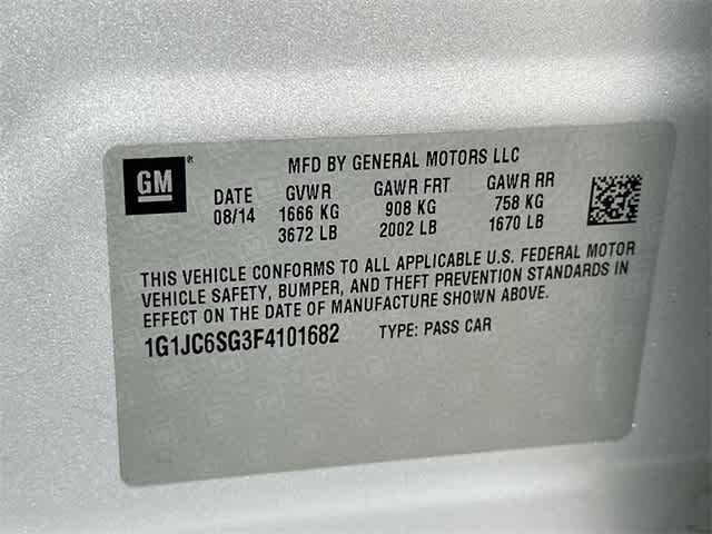 Thumbnail: 2015 Chevrolet Sonic - 21