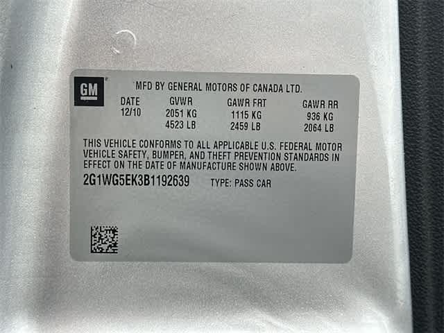 Thumbnail: 2011 Chevrolet Impala - 21