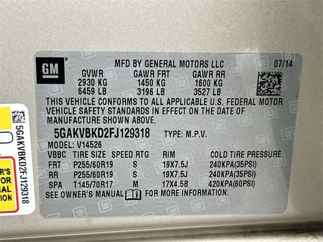 Thumbnail: 2015 Buick Enclave - 20