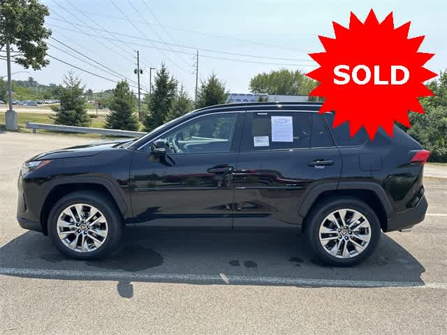 Used 2025 Toyota RAV4 XLE Premium with VIN 2T3A1RFV4SW577508 for sale in Northfield, Minnesota