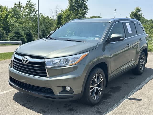 2016 Toyota Highlander XLE -
                  Cranberry Township, PA