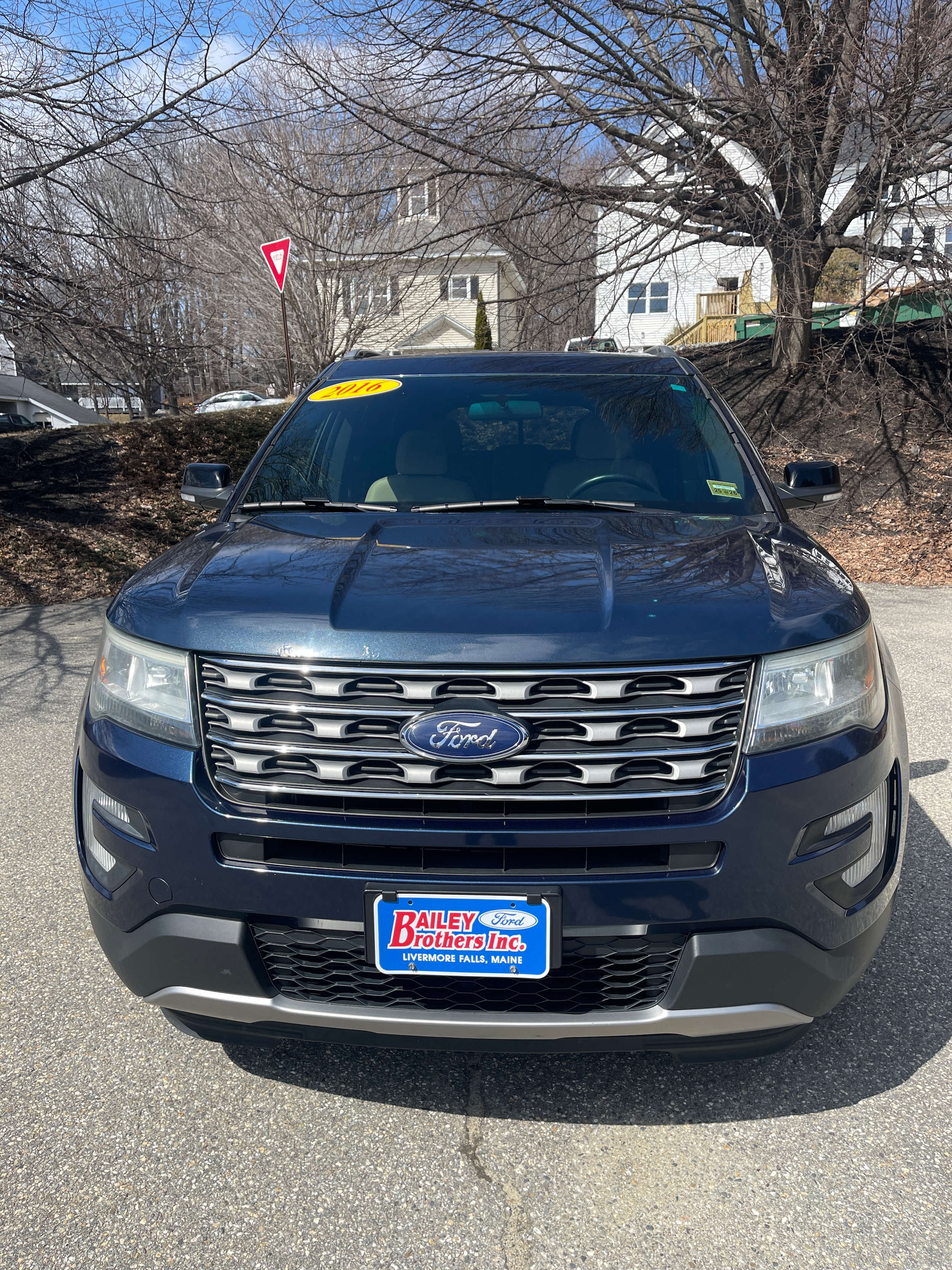 Used 2016 Ford Explorer XLT with VIN 1FM5K8D86GGD17650 for sale in Livermore Falls, ME