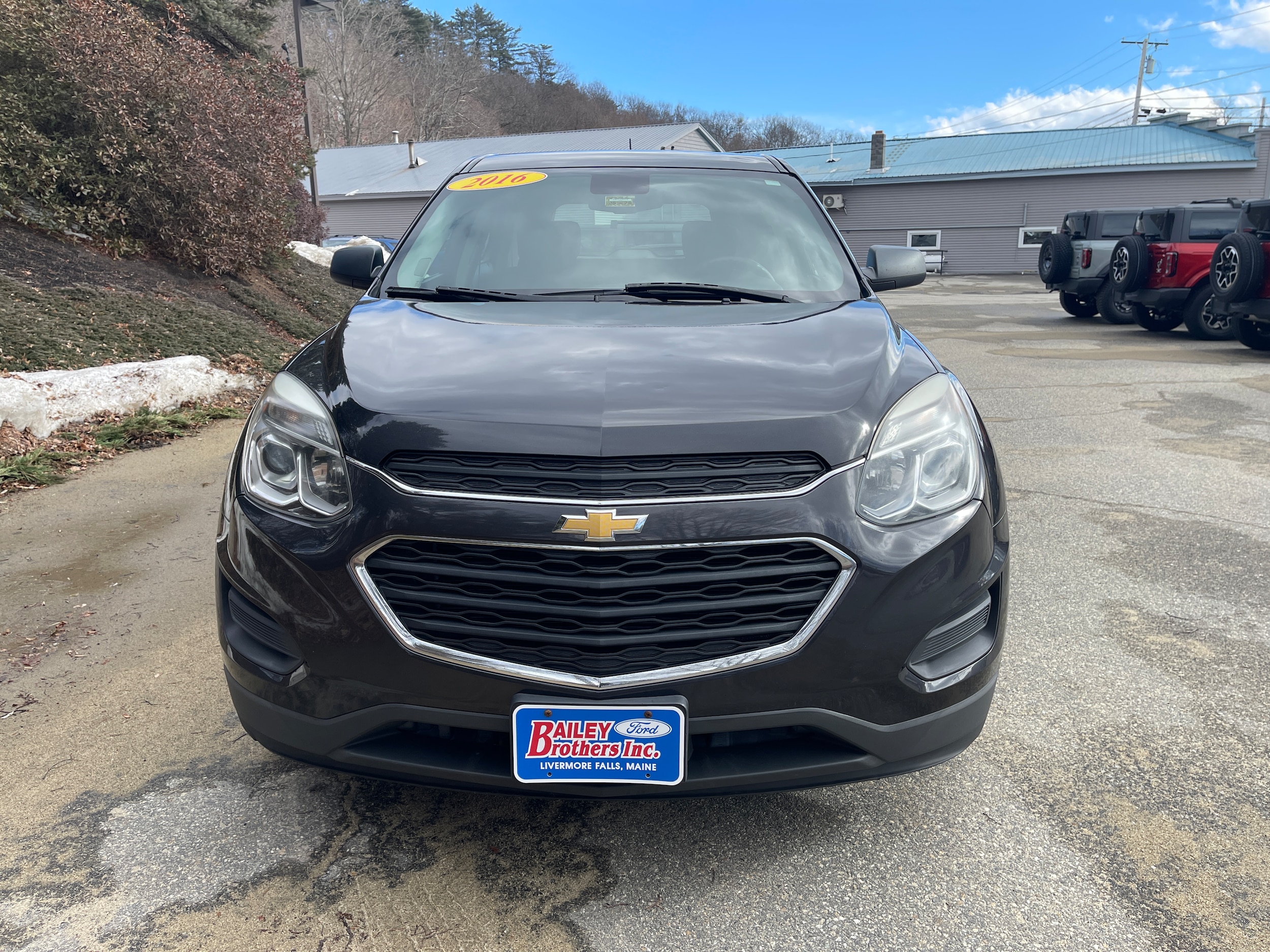 Used 2016 Chevrolet Equinox LS with VIN 1GNFLEEK2GZ107556 for sale in Livermore Falls, ME