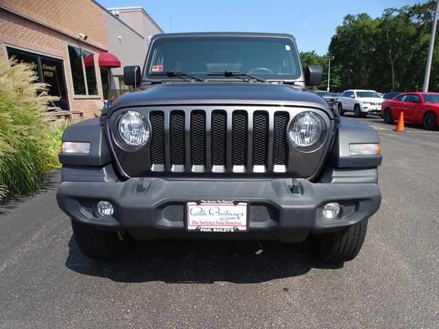 Used 2018 Jeep All-New Wrangler Unlimited Sport S with VIN 1C4HJXDG1JW188753 for sale in North Kingstown, RI