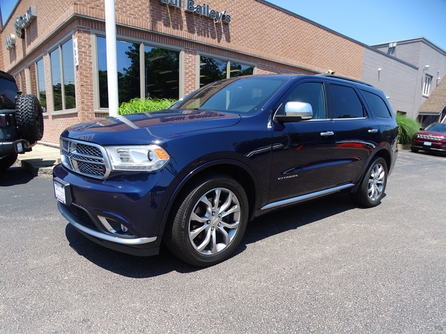 Used 2017 Dodge Durango Anodized Platinum with VIN 1C4RDJEG3HC839044 for sale in North Kingstown, RI