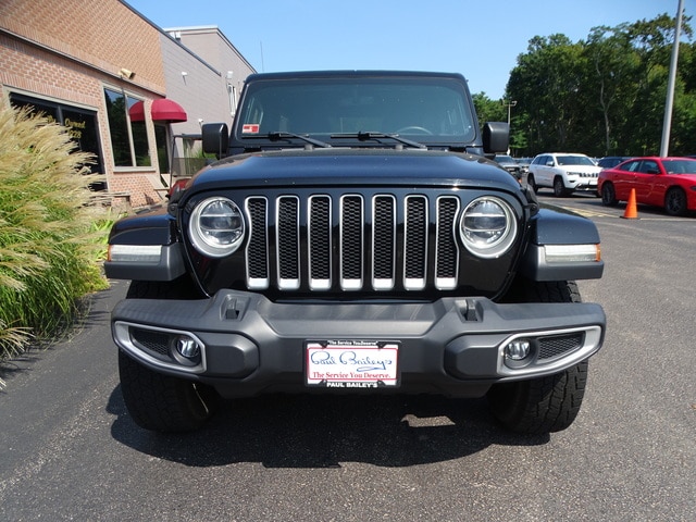 Used 2018 Jeep All-New Wrangler Unlimited Sahara with VIN 1C4HJXEN5JW145286 for sale in North Kingstown, RI