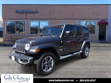 2018 Jeep Wrangler Unlimited Sahara 4x4 Sport Utility