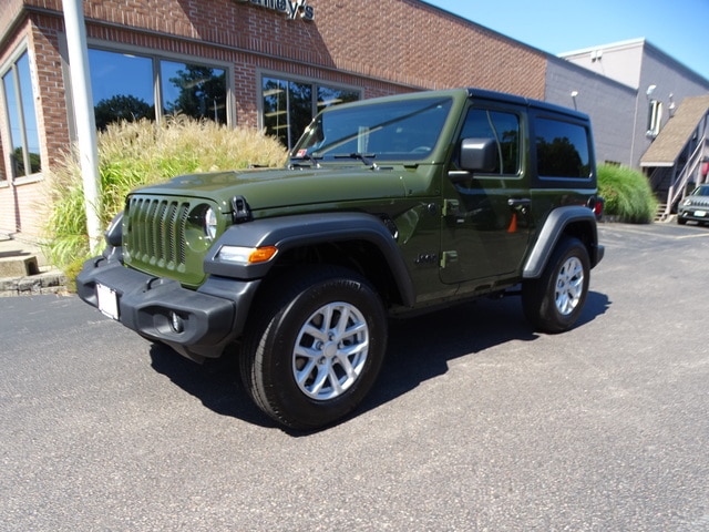 Used 2023 Jeep Wrangler 2-Door Sport S with VIN 1C4GJXAN3PW657803 for sale in North Kingstown, RI