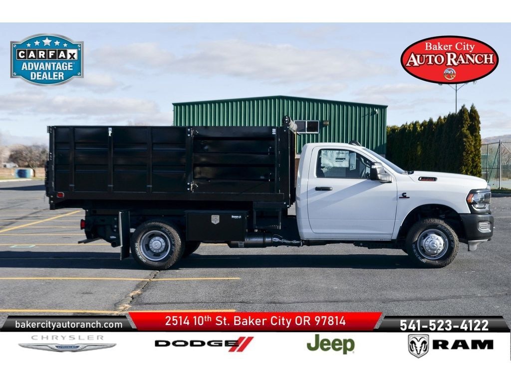 New 2023 Ram 3500 Chassis Cab 3500 TRADESMAN CHASSIS REGULAR CAB 4X4 84' CA Pickup