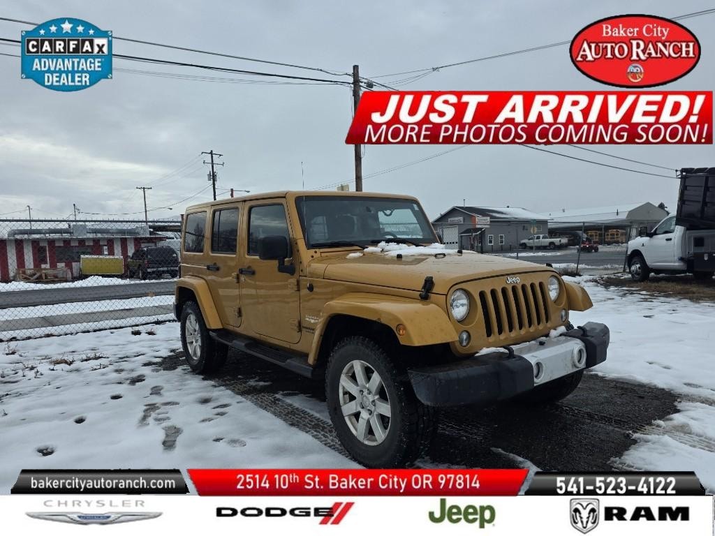 Used 2014 Jeep Wrangler Sahara Sport Utility