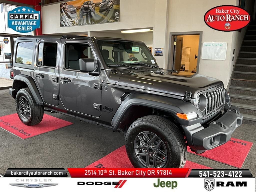 New 2025 Jeep Wrangler 4-DOOR SPORT S Sport Utility