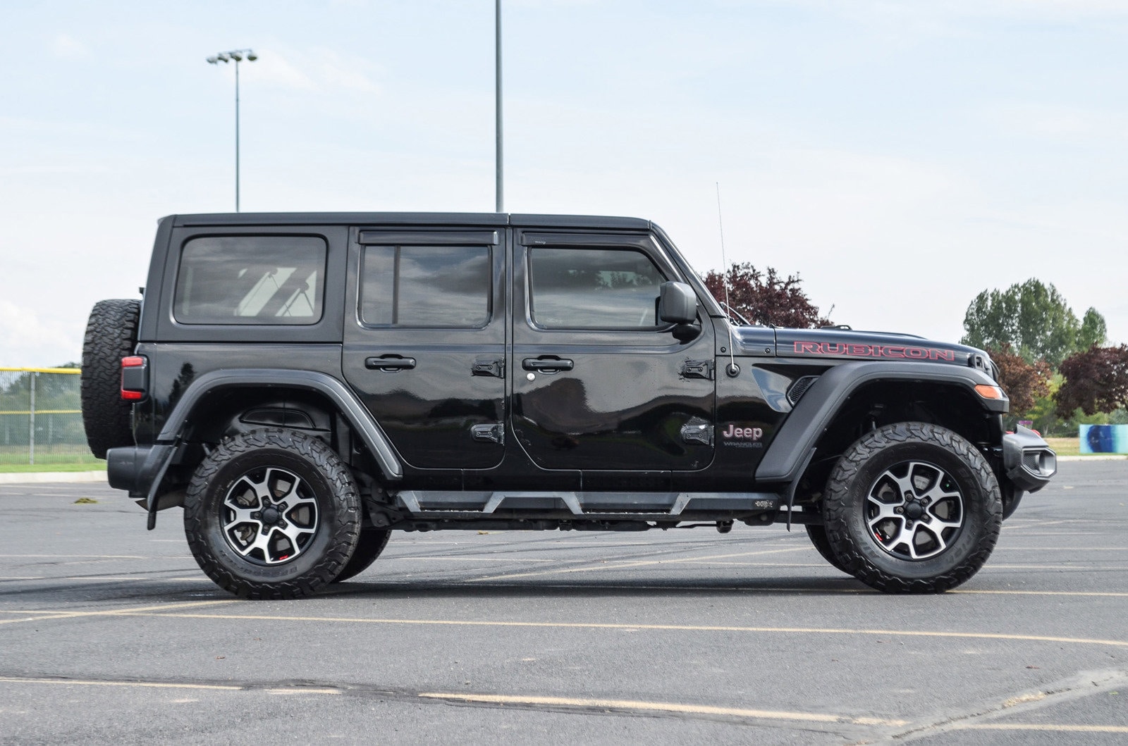 Used 2019 Jeep Wrangler Unlimited Rubicon with VIN 1C4HJXFN4KW523999 for sale in Baker, OR