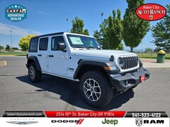 new 2025 Jeep Wrangler 4-DOOR SPORT S Sport Utility for sale in baker city oregon
