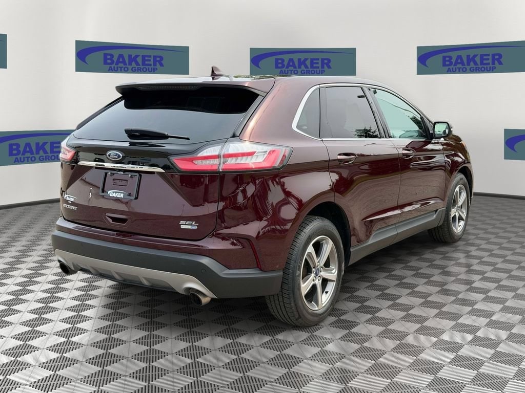 Used 2019 Ford Edge SEL with VIN 2FMPK4J96KBC72188 for sale in Alma, MI