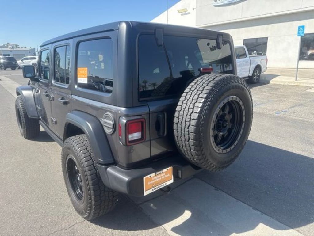 Certified 2022 Jeep Wrangler Unlimited Sport SUV