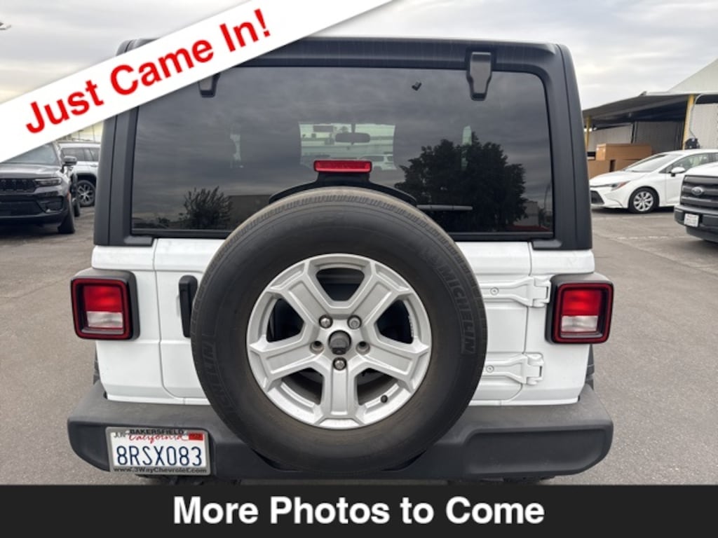 Certified 2020 Jeep Wrangler Sport SUV