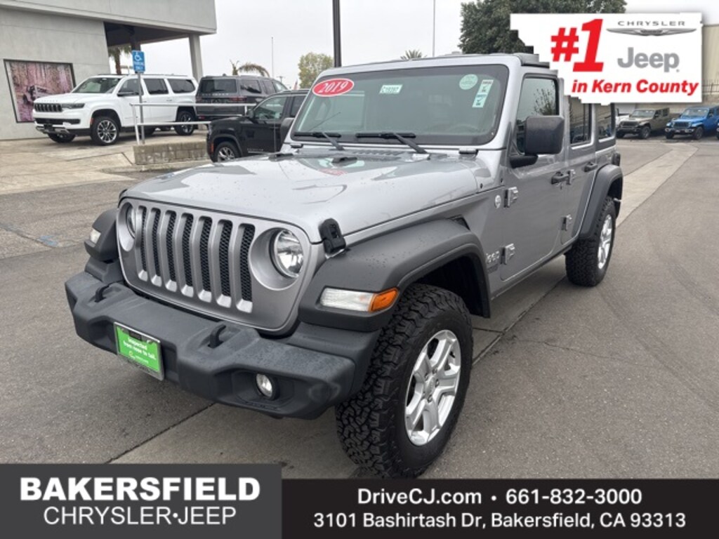 Certified 2019 Jeep Wrangler Unlimited Sport 4x4 SUV