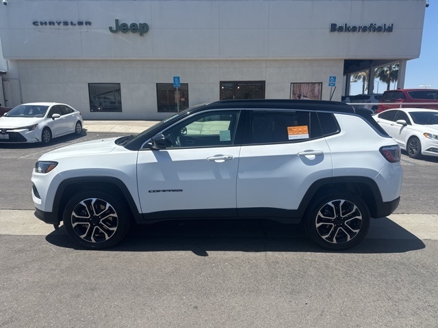 Certified 2023 Jeep Compass Limited with VIN 3C4NJDCN9PT567256 for sale in Bakersfield, CA