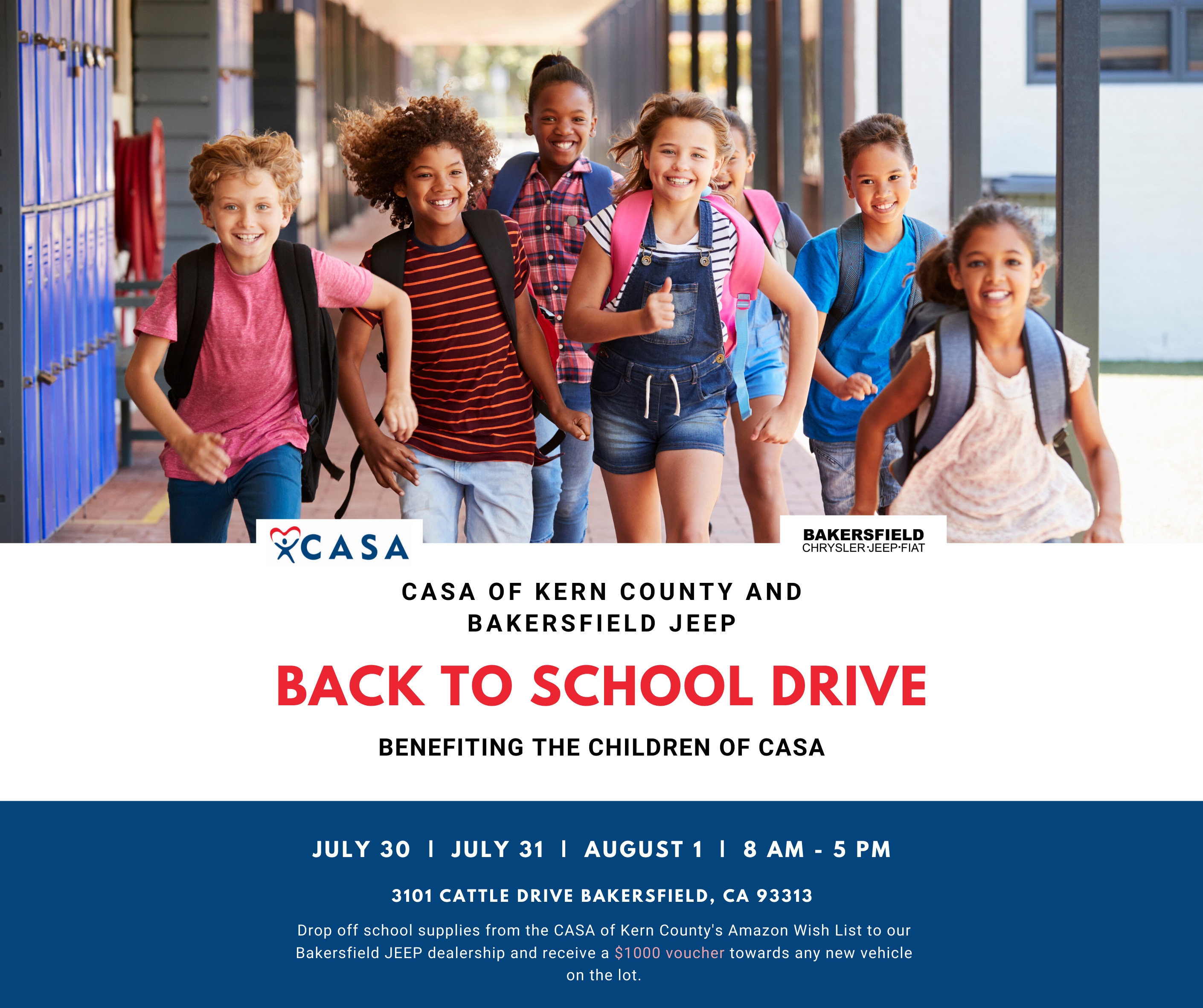 Back to school Drive