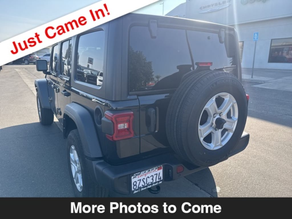 Certified 2021 Jeep Wrangler Unlimited Sport SUV