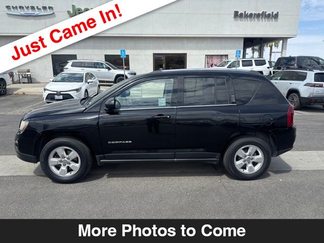 Used 2014 Jeep Compass Sport with VIN 1C4NJCBAXED777280 for sale in Bakersfield, CA