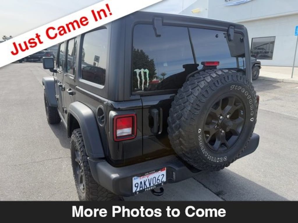 Certified 2022 Jeep Wrangler Unlimited Sport SUV